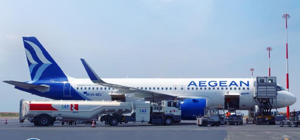 "Πράσινη" συνεργασία από AEGEAN και ΕΛΠΕ "Πράσινη" συνεργασία από AEGEAN και ΕΛΠΕ